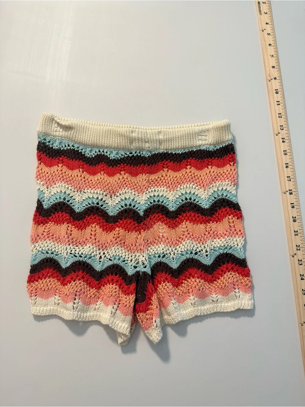 Spiritual Gangster Ashby Crochet Shorts Small NWOT